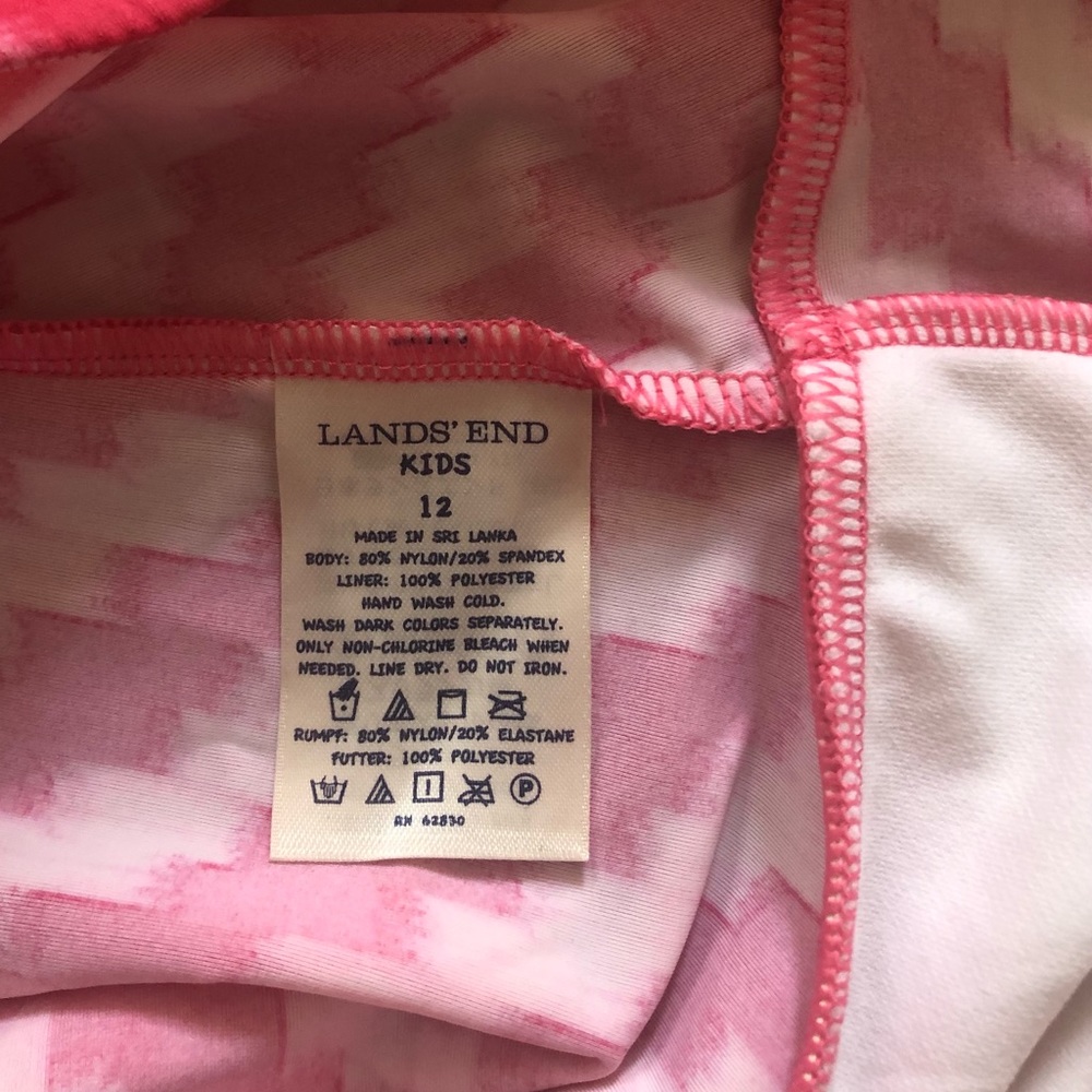 Land’s End Girls 12 swimsuit EUC - Picture 5 of 5